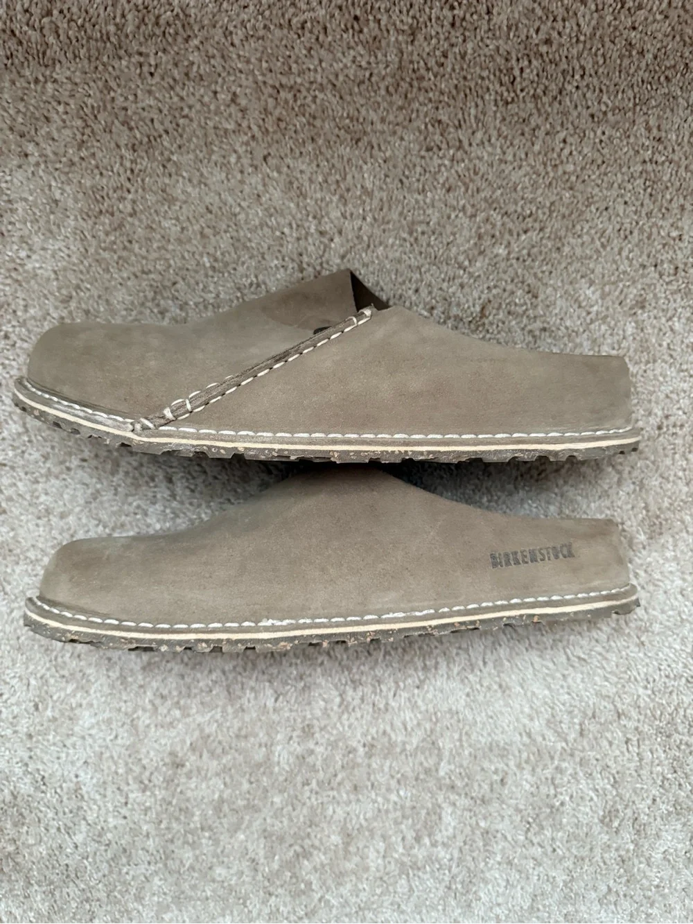 Birkenstock Zermatt Premium Suede Gray Taupe Size 43 EU 10 US Men